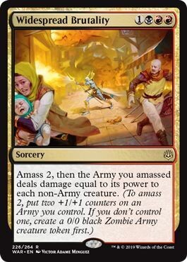 Widespread Brutality (WAR) - EN