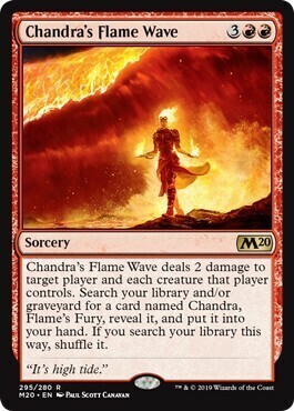 Chandra&#39;s Flame Wave (M20) - EN
