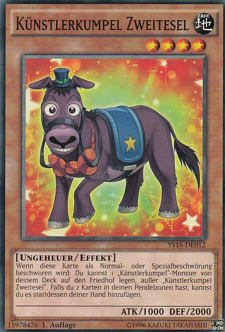 Künstlerkumpel Zweitesel (YS16)
