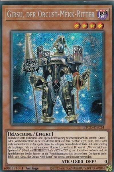 Girsu, der Orcust-Mekk-Ritter (Secret Rare-ETCO)
