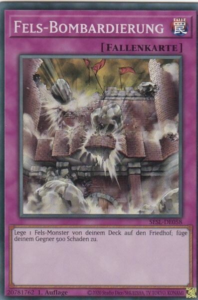 Fels-Bombadierung (Super Rare-SESL)