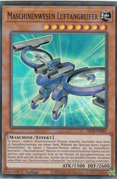 Maschinenwesen Luftangreifer (Super Rare-SR10)