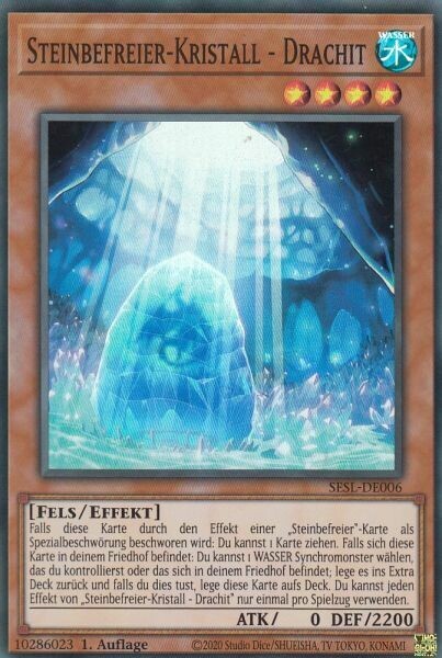 Steinbefreier-Kristall - Drachit (Super Rare-SESL)