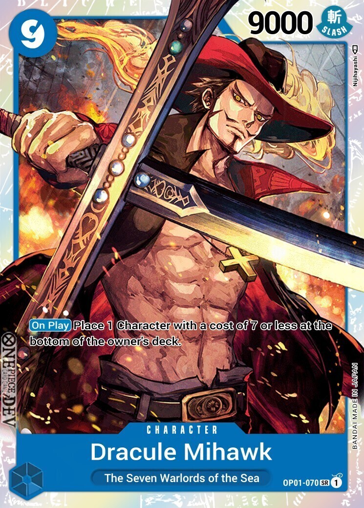 Dracule Mihawk (OP01-070) - EN