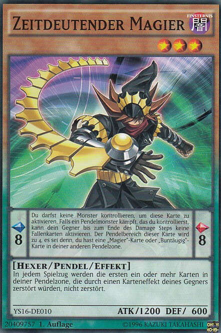 Zeitdeutender Magier (YS16)