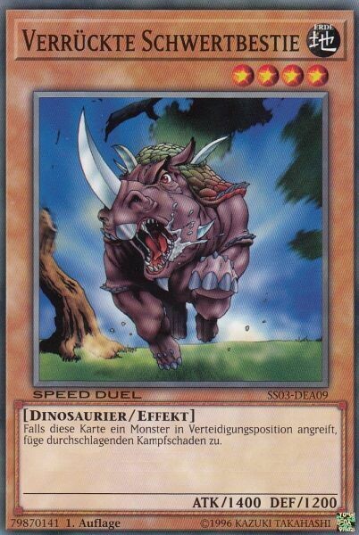 Verrückte Schwertbestie (SS03)