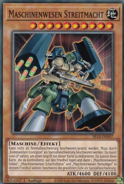 Maschinenwesen Streitmacht (SR10)