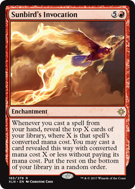 Sunbird&#39;s Invocation (EN) FOIL