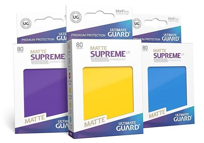 Ultimate Guard - Standart Sleeves MATTE (80) (Choose your Color)