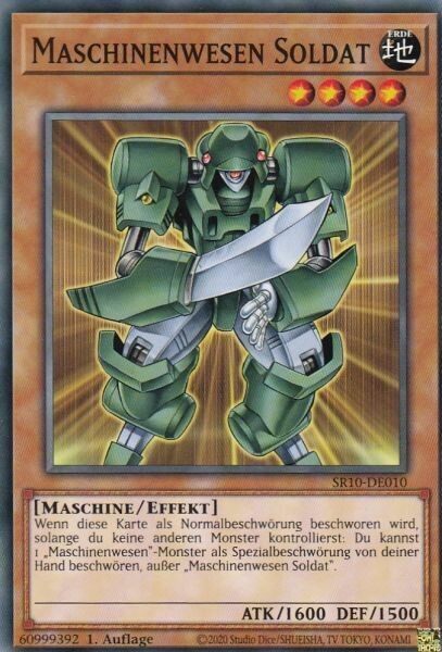 Maschinenwesen Soldat (SR10)