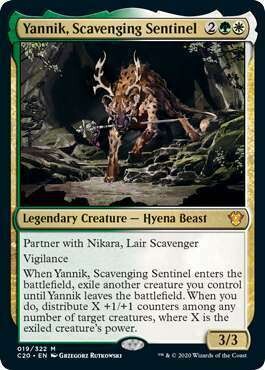 Yannik, Scanvenging Sentinel - EN FOIL