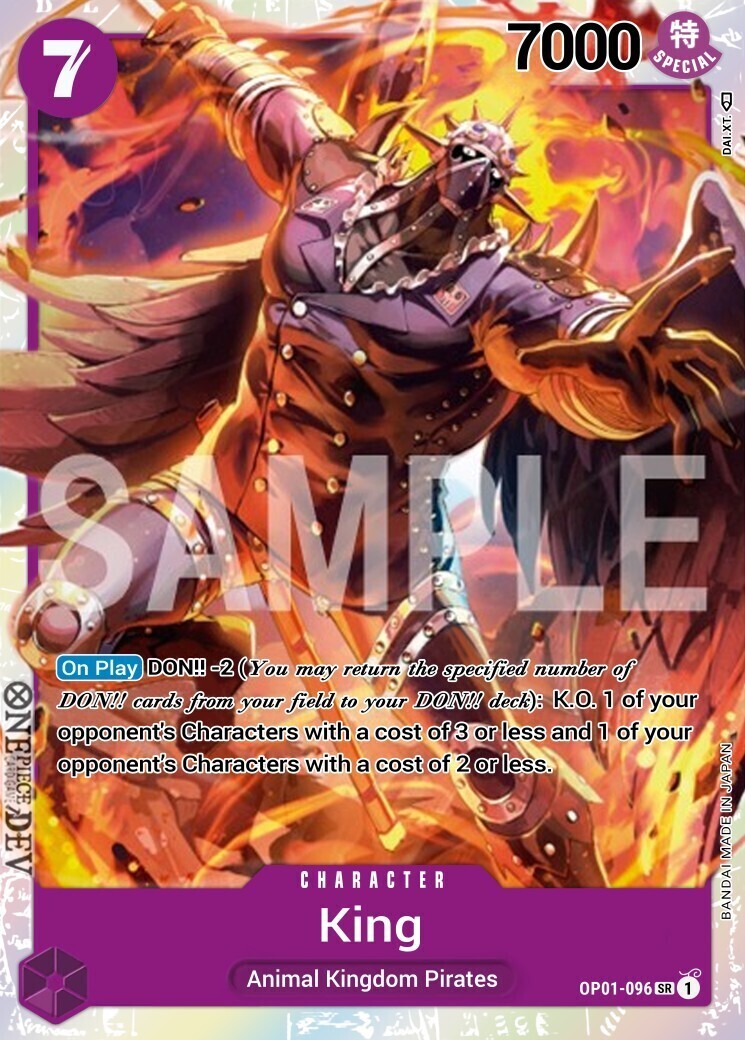 King SR (OP01-96) - EN