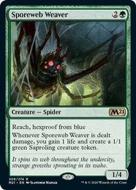 Sporeweb Weaver (M21) Foil - EN