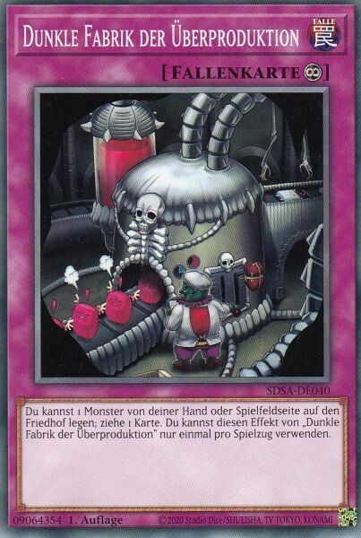 Dunkle Fabrik der Überproduktion (SDSA)