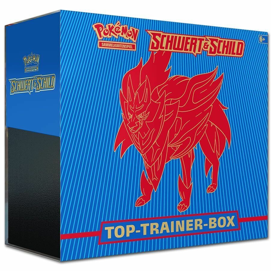 Pokémon - Sword and Shield - Top Trainer Box - Zamazenta - EN