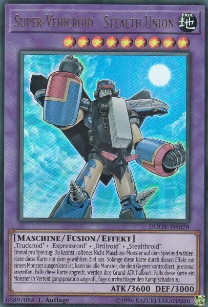 Super-Vehicroid - Stealth Union (UltraRare-DUOV)