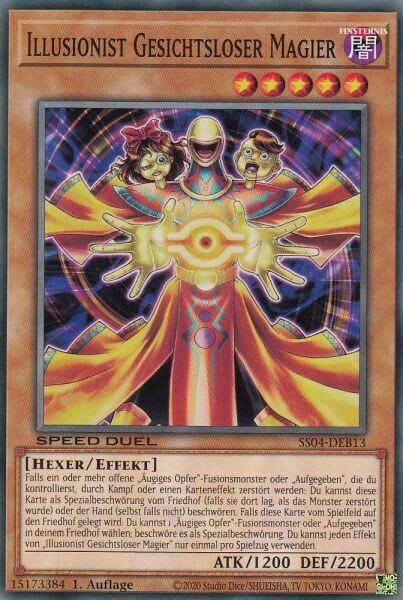 Illusionist gesichtsloser Magier (SS04-05)