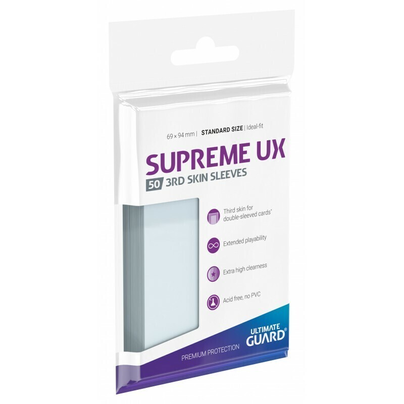 Ultimate Guard - Supreme UX 3rd Skin Sleeves Standard Size (50