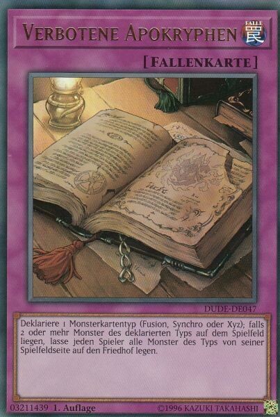 Verbotene Apokryphen (Ultra Rare-DUDE)