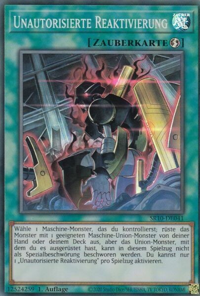 Unautorisierte Reaktivierung (Super Rare-SR10)