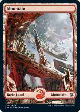 Full Art Basic Land - Mountain