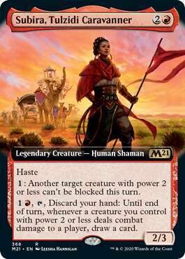 Subira, Tulzidi Caravanner (M21) Extended Art Foil - EN
