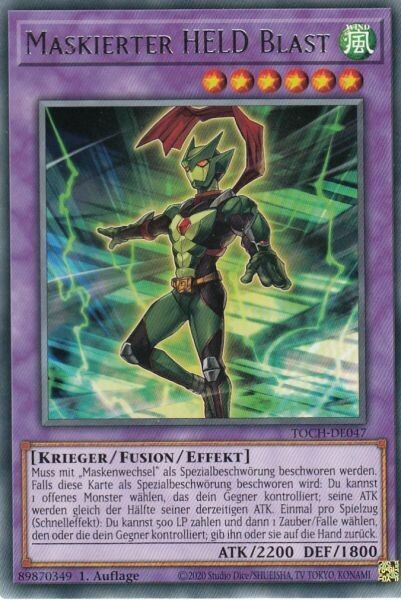 Maskierter HELD Blast (Rare-TOCH)