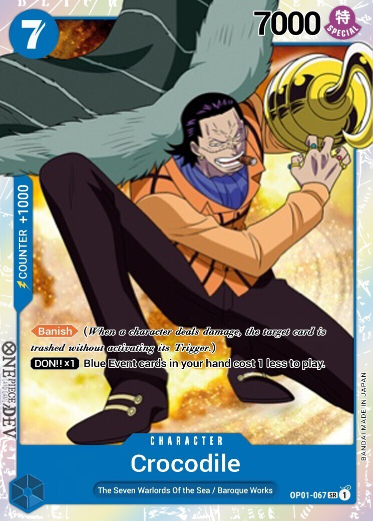 Crocodile SR (OP01-067) - EN