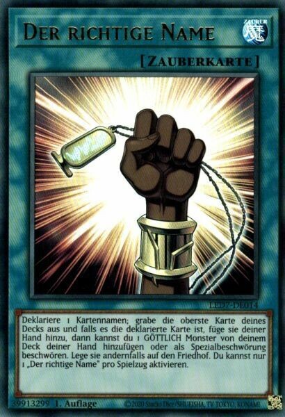 Der richtige Name (Ultra Rare-LED7)