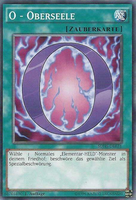 O - Oberseele (SDHS)