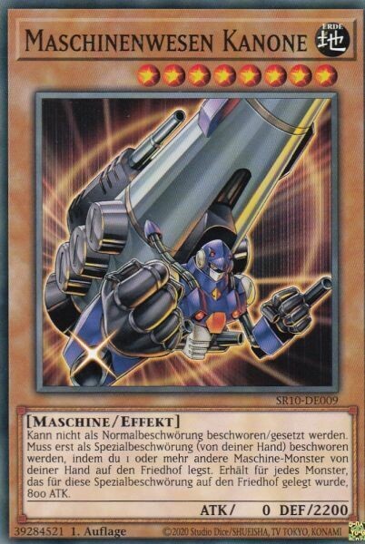 Maschinenwesen Kanone (SR10)