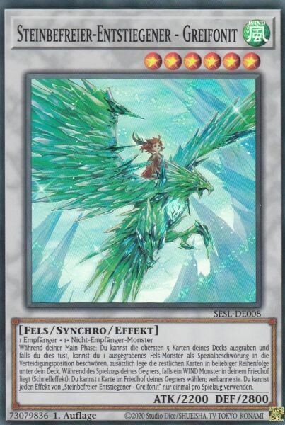 Steinbefreier-Entstiegener - Greifonit (Super Rare-SESL)
