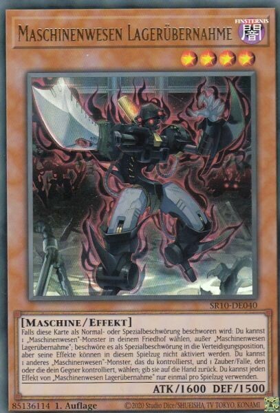 Maschinenwesen Lagerübernahme (Ultra Rare-SR10)