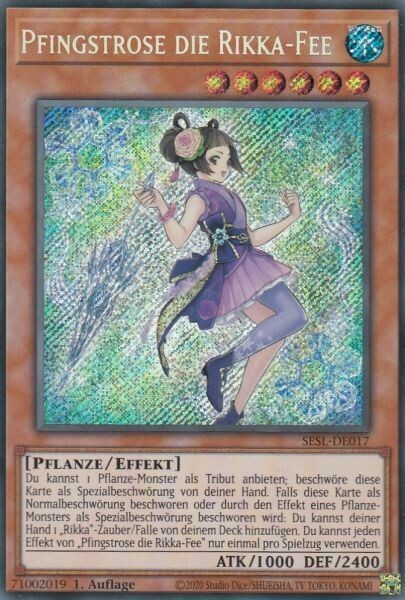 Pfingstrose die Rikka-Fee (Secret Rare-SESL)