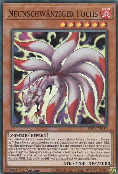 Neunschwänziger Fuchs (Super Rare-SESL)