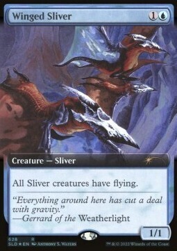 Winged Sliver (SLD) Foil  - EN