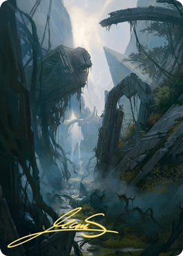 Zendikar Rising SIGNATURE Art Card V2