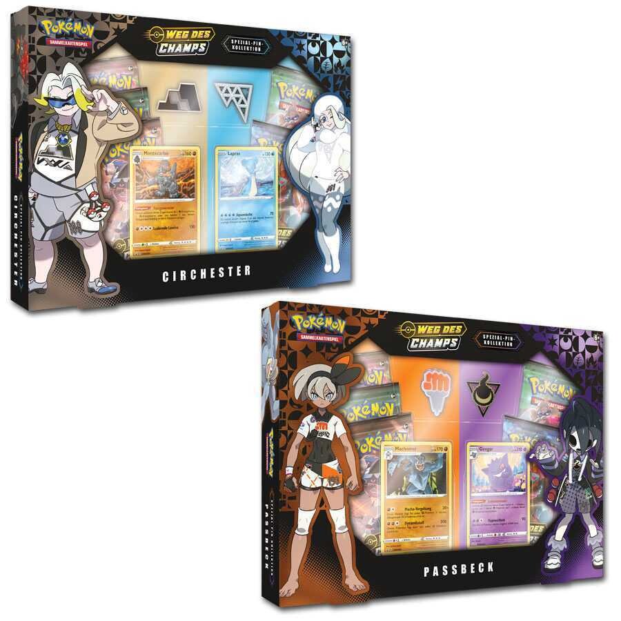 Pokemon - Champion&#39;s Path - Special Pin Collection Set