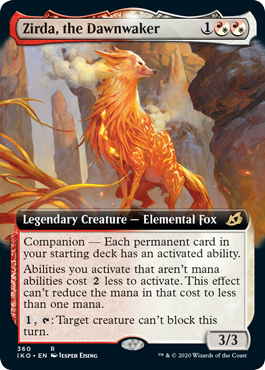Zirda, the Dawnwaker (IKO) Extended Art - EN