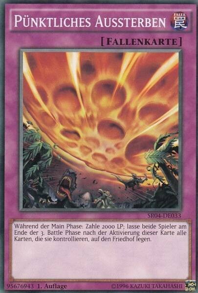 Pünktliches Aussterben (SR04)
