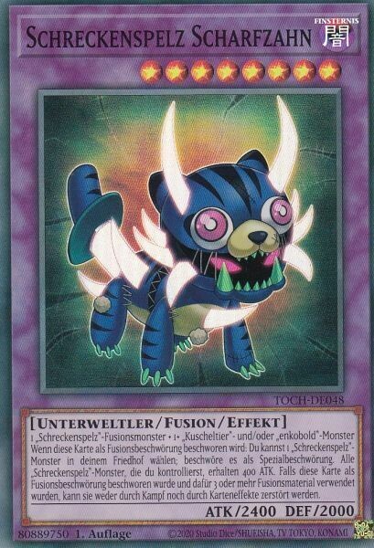 Schreckenspelz Scharfzahn (Super Rare-TOCH)