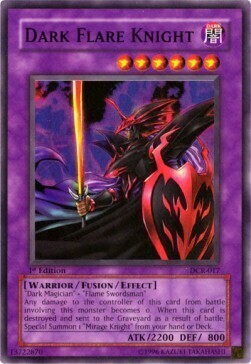 Dark Flare Knight (Super Rare-DCR) - EN (Near Mint)