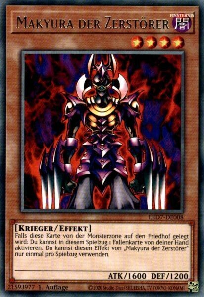 Makyura der Zerstörer (Rare-LED7)