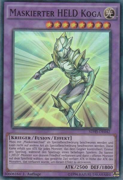 Maskierter HELD Koga (Super Rare-SDHS)