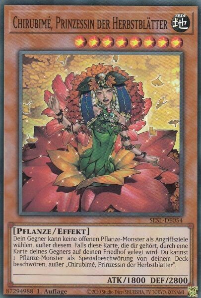 Chirubimé, Prinzessin der Herbstblätter (Super Rare-SESL)