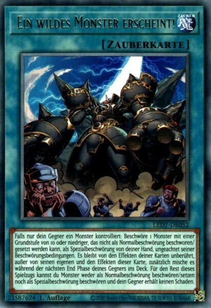Ein wildes Monster erscheint! (Rare-LED7)