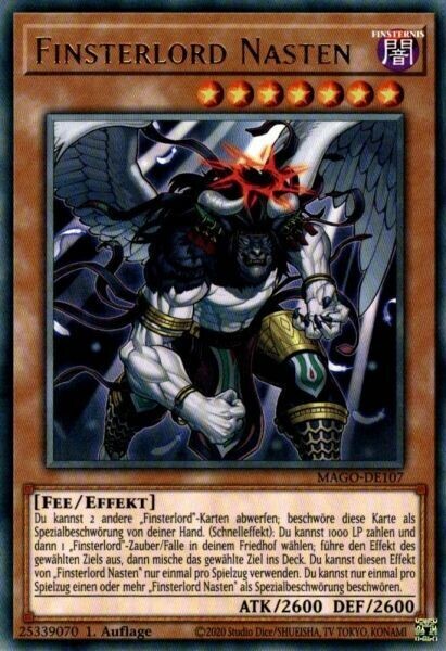 Finsterlord Nasten (Rare-MAGO)