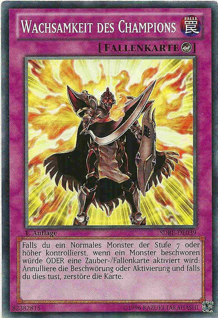 Wachsamkeit des Champions (SDBE)