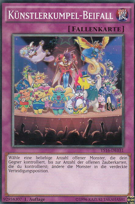 Künstlerkumpel-Beifall (YS16)