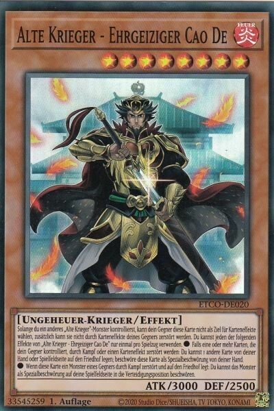 Alte Krieger - Ehrgeiziger Cao De (Super Rare-ETCO)